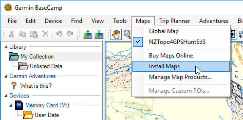 garmin map install unlock maps